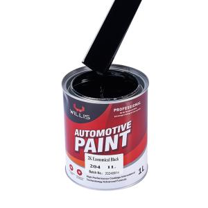 High Gloss 2K Acrylic Basecoat Topcoat Multiple Colors Available Black