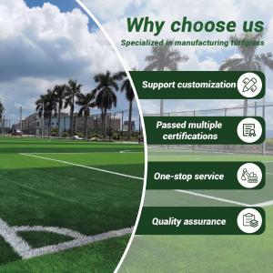 High-performance Artificial Turf Synthetic Grass with 8 Years Life Time ISO9001