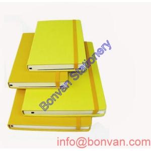 Cheap Softcover Custom Printed Leather Square Lined Paper Writing Notebook for sale