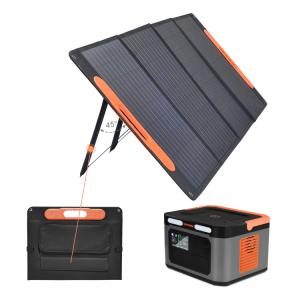 China Foldable Portable Solar Panel For Hiking 120W Monocrystalline Silicon on sale