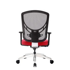 Black Wintex Mesh Computer Task Chairs Red Upholstery Foam Seating 3D Adjustable