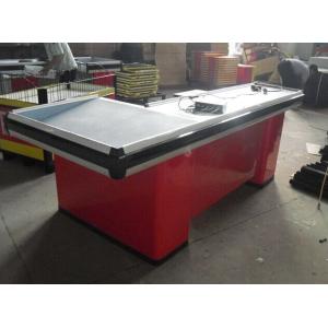 Grocery Store / Supemarket Conveyor Belt Checkout Counter Anti - Corrosion
