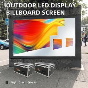 IP20 Waterproof Lightweight SMD Outdoor LED Display Movable 3000K