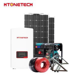 400W Solar Hybrid Power Systems 5Kw Hybrid Wind Solar Energy System