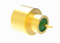 Hermetic SMPM Pin Kovar RF Connector Male Right Circumferential Bonding Surface