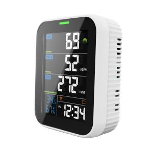 2000mAh Rechargeable Outdoor Air Quality Monitor Portable Gas Analyzers For Air