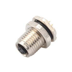 Factory Customized Circular Connector M5 code-A 4Pin Waterproof Series Female
