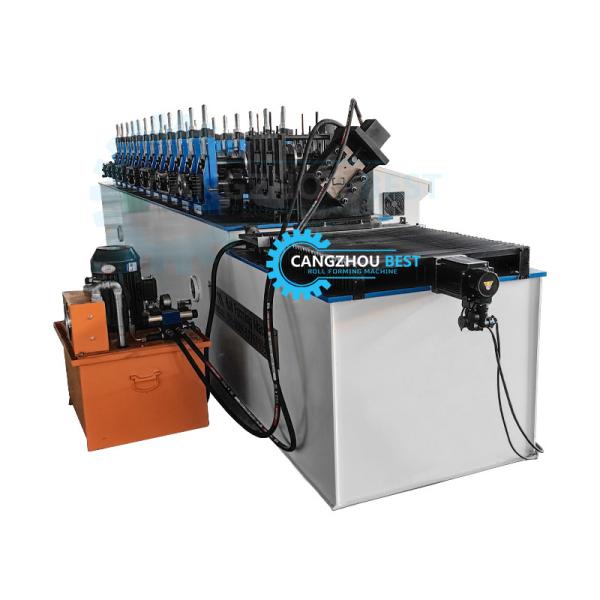 Quality Adjustable Steel Stud And Track Roll Forming Machine With ±2mm Cutting Tolerance And Omron Encoder wholesale
