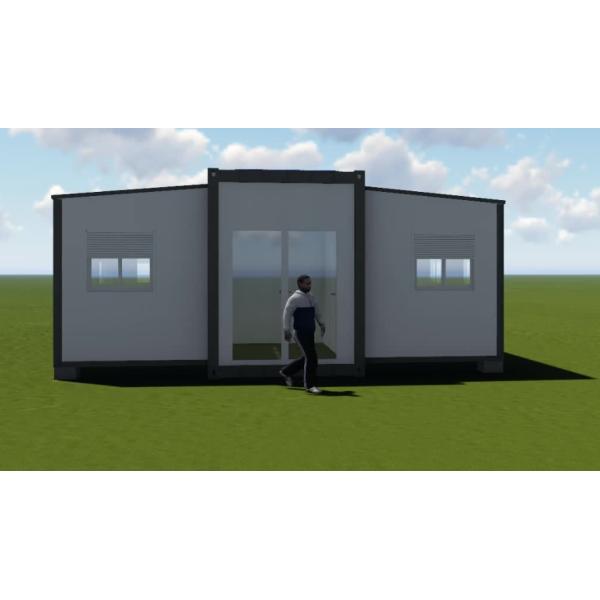 Movable Steel Structure Expanding Container House Anti Seismic Eco Friendly