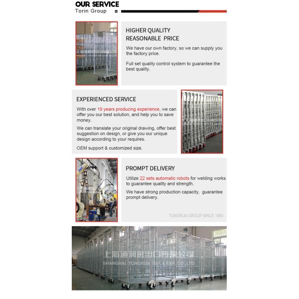 Torin Dz267 Industrial Goods Mobile Heavy Loading Steel Four-Wheel Handcart Platform Handcart