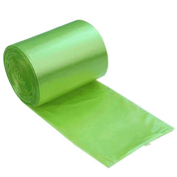 Quality High Capacity Flat Compostable Trash Bags Impervious Liquid Easy Use wholesale