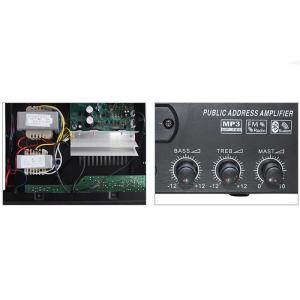 50W Power PA Speaker Amplifier , PA System Mixer Amplifier Customizable