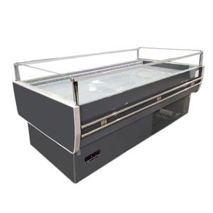 Cheap Food Refrigerated Preservation Fruit Display Chiller For Store Open Type for sale