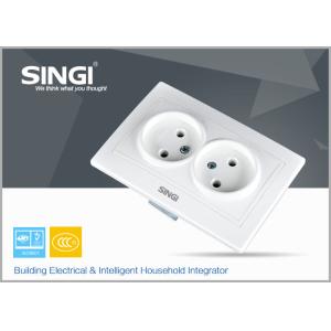 Electric light Wall Switch Socket / Europe Double wall socket