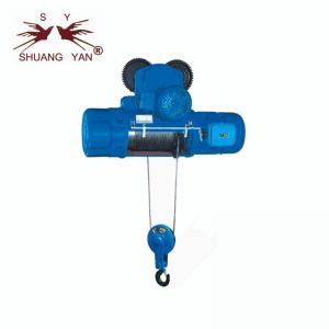 Cheap Single Speed Travelling Electric Wire Rope Hoist Advanced Mechanical Design for sale