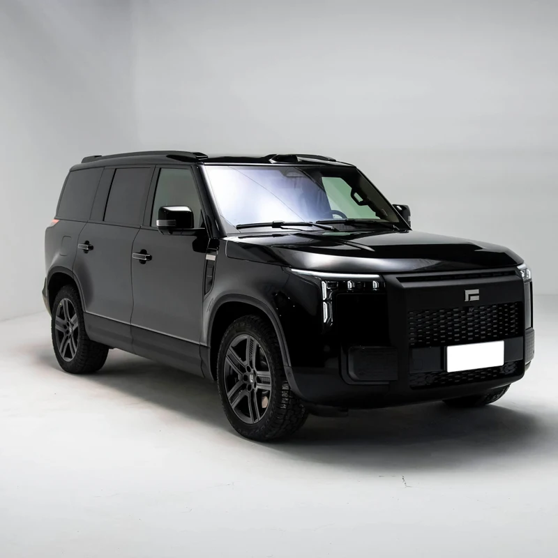 Hybrid Fuel Jishi 01 2023 Versatile 7 Seater Version Energy Vehicles Medium Large SUV Max Speed 200Km/h 2023 REEV Car