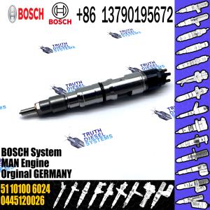 New Diesel Common rail Injector 0445120045 0986435558 For MAN 51101006024