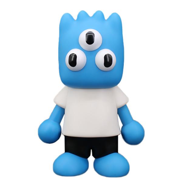 Quality Custom Action Figure Toys Collectible 3D Anime With PVC Vinyl Material Three Eyes wholesale