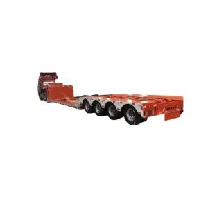 Detachable Gooseneck Semi Trailer for 150t Load Capacity ABS Anti-lock Braking