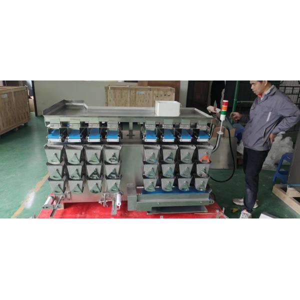IP64 Stainless Steel 304 Multi Head Weigher For Fresh Fish Meat Product