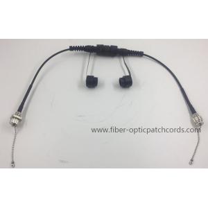 Fiber Optic Cable Patch Cord Duplex CPRI Socket / Plug ODC To ODVA DLC 2 Cores