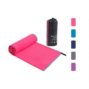 New Design Logo Microfiber Gym Towel Beach Towel Wholesale Bulk Printed Best