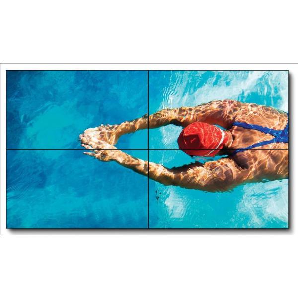 47 Inch Super Slim 3 X 3 Video Wall , Lightweight Multi Screen Monitor Low Power Consumption