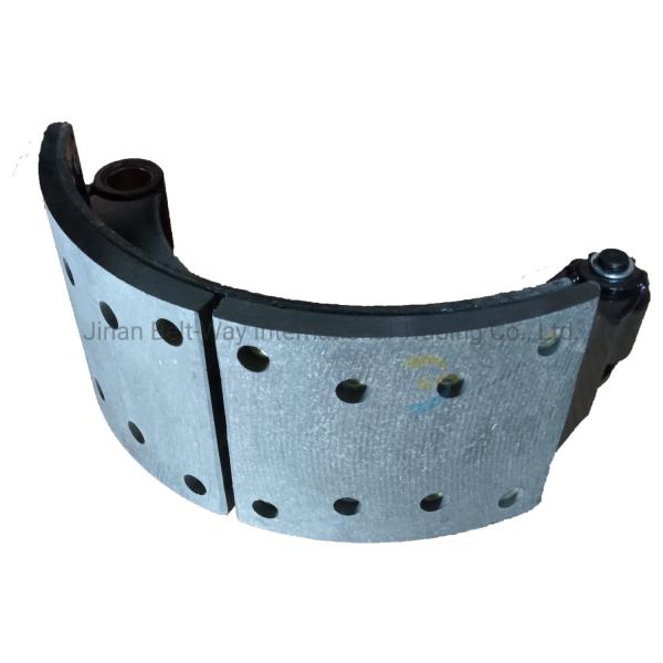 Quality Guaranteed Shacman Front Brake Shoe Assy 81502010137 with Brake Lining and Performance wholesale