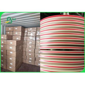China Custom Coloured Printed Food Grade Paper Roll For Cocktail Straws 60gsm 120gsm on sale
