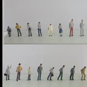 1:75 boutique color figure---plastic figures,painted figures,scale figures,model