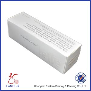 80mm Width Macaron Paper Box , foldable flap Box Packaging With Embossing Logo