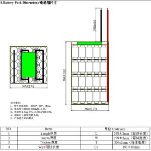 Portable Electric Motorcycle Lithium Battery Lifepo4 60V 30AH With Metal Housing