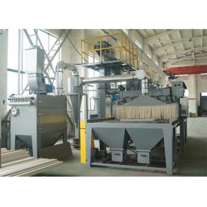 Conveyor Auto Blasting Machine For Cleaning Aluminum Plates 1 Year Warranty