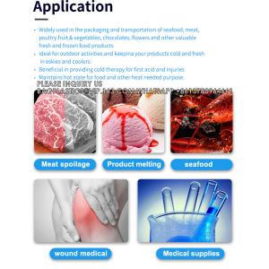 Fresh keep, Custom Medical Non Toxic Ice Packs Compress Wraps Instant Cold Pack