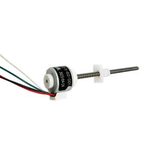 High Resolution T-Shape Screw 15mm Linear Stepper Motor 24mm Stroke