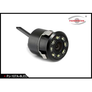 Cheap Waterproof 550 TVL Flush Mount Backup Camera 0.1 Lux With 8 LED Lights for sale