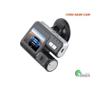 Night Vision Car Camera With 170 Degree Width Angle , Dual Lens Car Recording