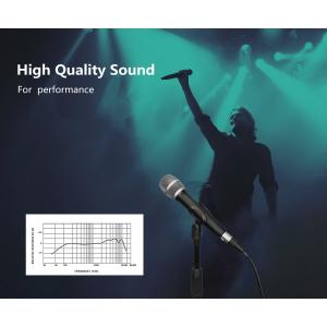 Dubbing 20mm*166mm Cardioid Dynamic Microphone Matte Black Paint