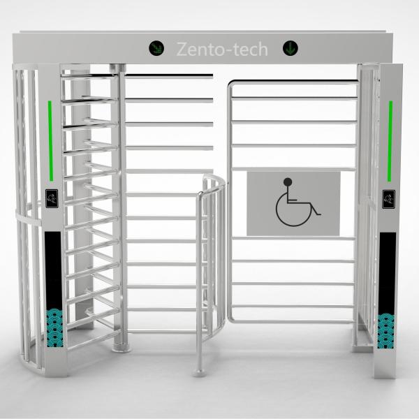 Quality Full Height Turnstile with RFID & Face Recognition, 230KG wholesale