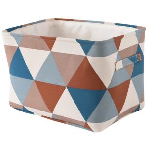 Clothing box canvas cotton linen folding Oxford cloth storage toy storage