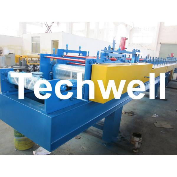 PLC Controlled Top Hat Channel Profile Cold Roll Forming Machine