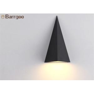 9W Triangle Waterproof LED Wall Mounted Light For Interior Exterior Usage