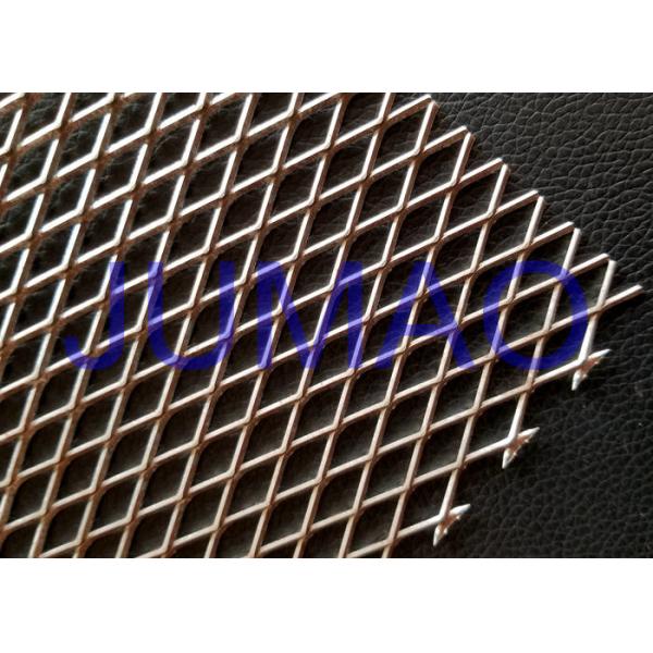 Quality Shopping Mall Metal Mesh Screen Architecture , Air Ventilation Expanded Mesh Facade wholesale