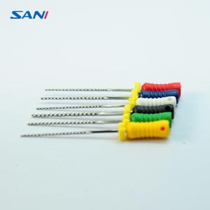 Anti Fracture Endodontic Files And Reamers 21mm Reamer Dental Instrument Hand