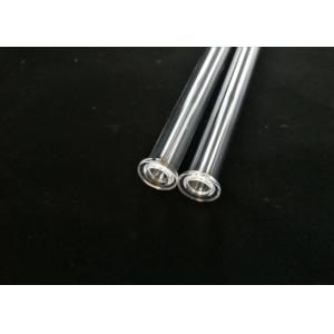 Excellent Chemical Performance Quartz Glass Reactor Tube With Flange OEM