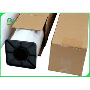 Large Format 120g Eco Solvent Adhesive Paper Roll For Posters 50" & 60'' x 50m