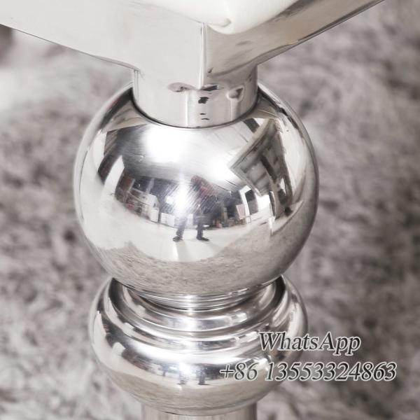 silver dining chair Dining Room Chairs With Stainless Steel Legs For Product From China (YS-8)