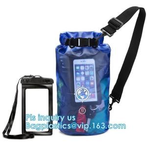 PVC Waterproof Dry Backpack for Outdoor Activities, 500D PVC tarpaulin dry bag