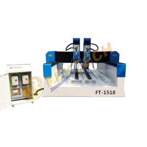 Cheap New 1518-2 Granite marble engravin machine CNC Router machine with dual head factory price for sale