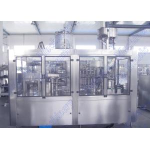 Bottled Orange Juice Filling Machine With 32 Hot Filling Heads And Screw Cap
